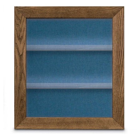 United Visual Products Indoor Enclosed Combo Board, 42"x32", White Frame/Black & Rubber UVCB4232W-BLACK-RUBBER